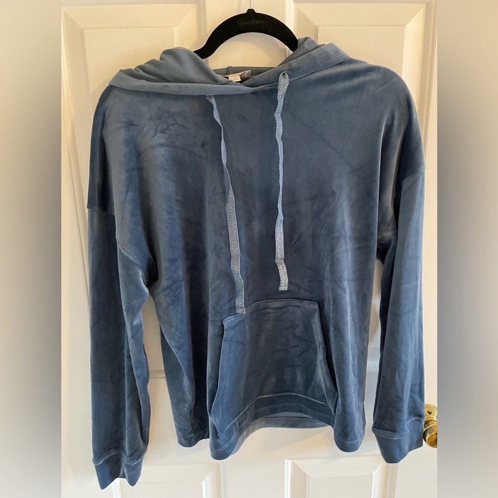 Size small blue loft sweatshirt. NWT.